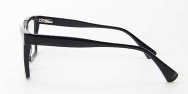 Men Urban Eyeglasses: Marves-  Black - SpecSMART Eye Clinic (Side View)